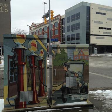 Decorative utility boxes and the new Cleveland Institute of Art